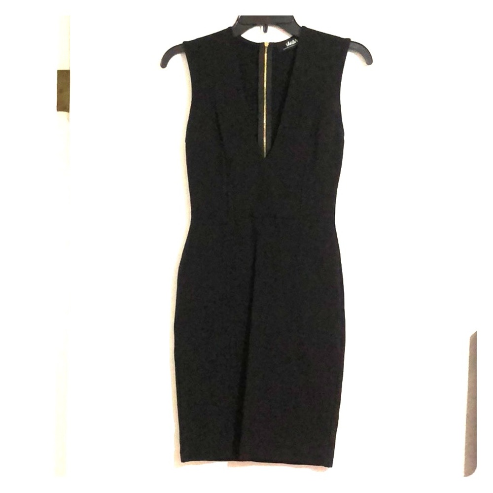 Lulus bodycon black dress
